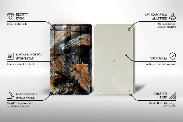 Deska do krojenia Wzór Abstrakcyjny