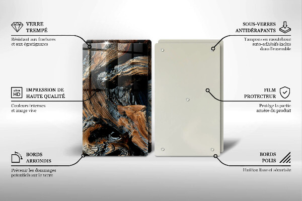 Deska do krojenia Wzór Abstrakcyjny