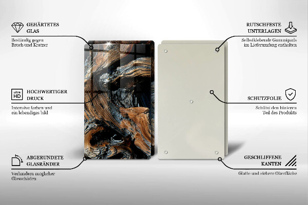 Deska do krojenia Wzór Abstrakcyjny