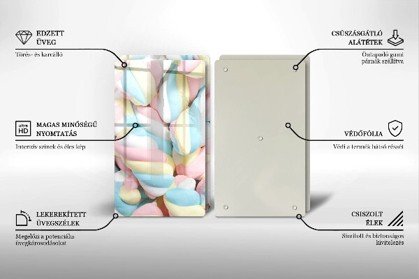 Deska do krojenia Kolorowe pianki