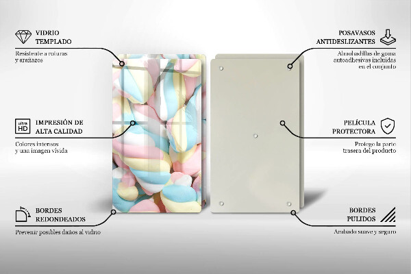 Deska do krojenia Kolorowe pianki