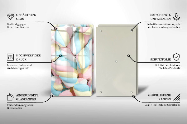 Deska do krojenia Kolorowe pianki