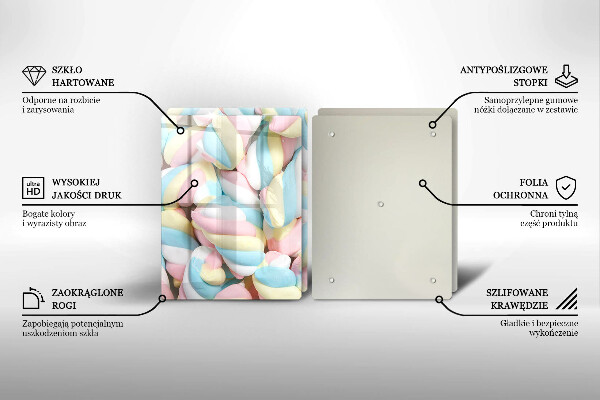 Deska do krojenia Kolorowe pianki