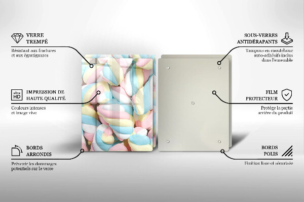 Deska do krojenia Kolorowe pianki