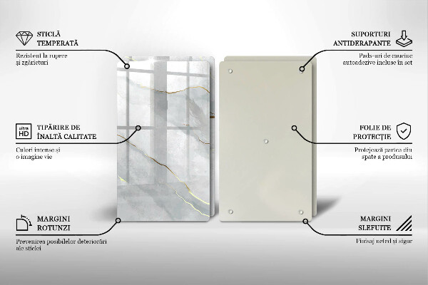 Deska do krojenia Tekstura kamienia