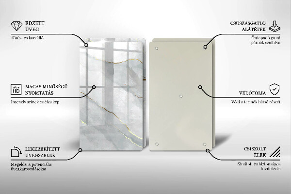 Deska do krojenia Tekstura kamienia