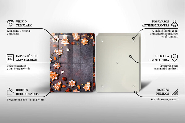 Deska do krojenia Pierniczki świąteczne