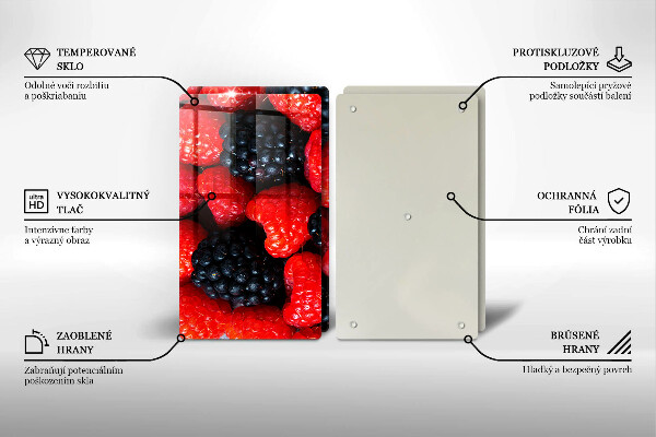 Deska do krojenia Maliny i jeżyny