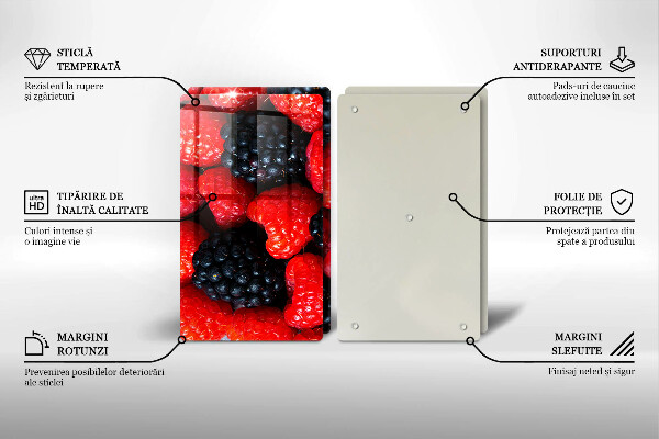 Deska do krojenia Maliny i jeżyny