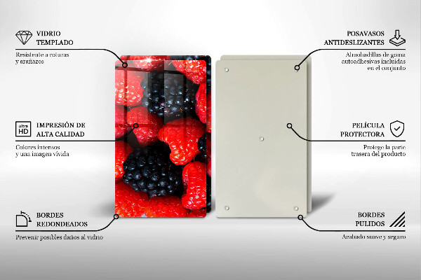 Deska do krojenia Maliny i jeżyny