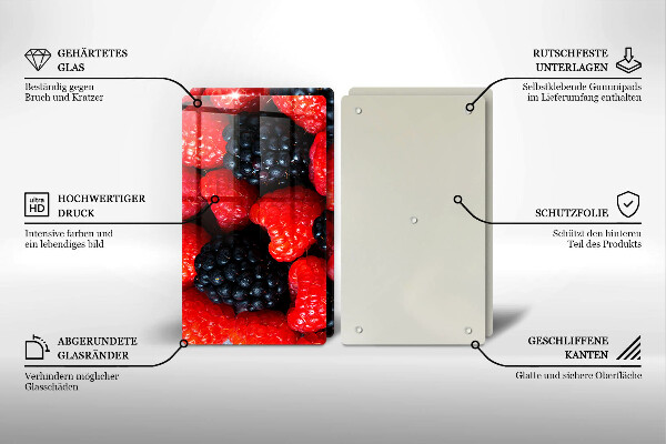 Deska do krojenia Maliny i jeżyny