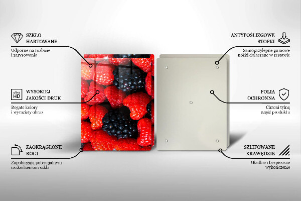 Deska do krojenia Maliny i jeżyny