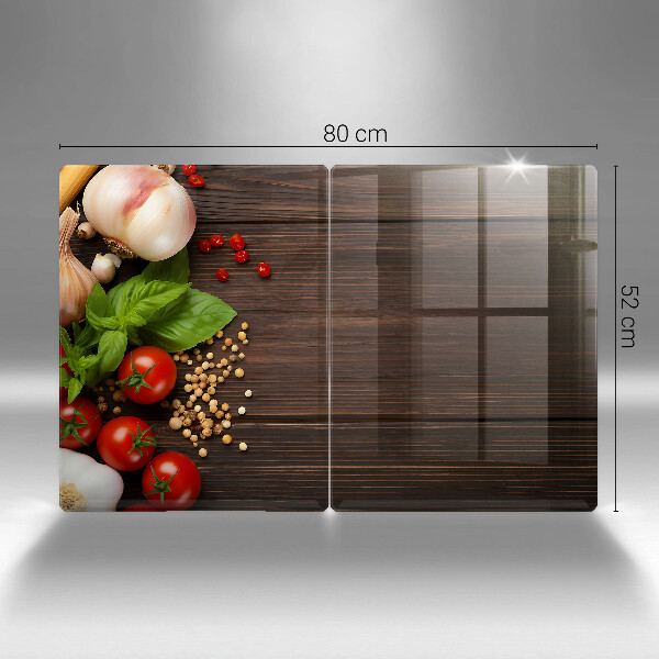 Deska do krojenia Warzywa na stole