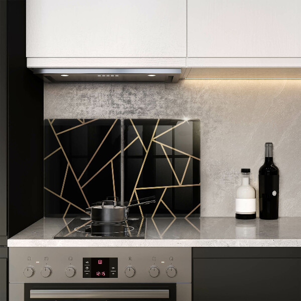 Deska do krojenia Czarna abstrakcja