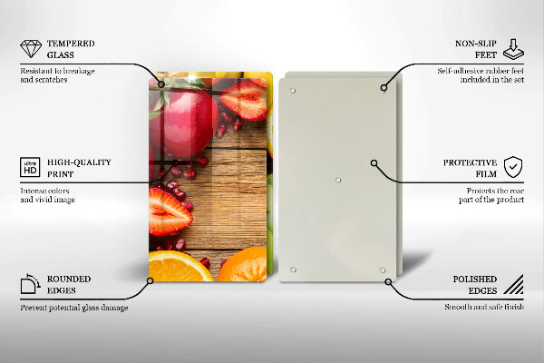 Deska do krojenia Świeże owoce