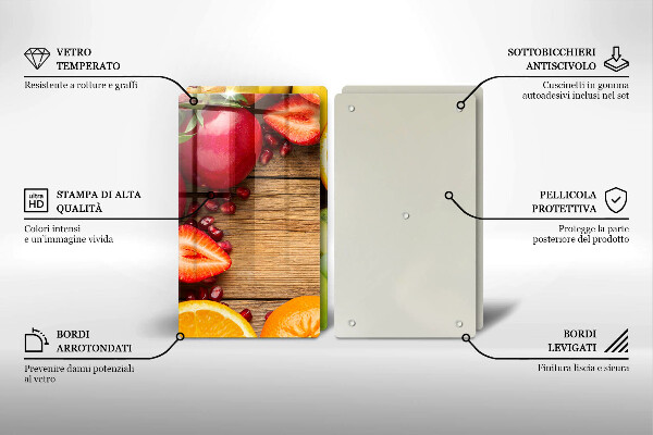 Deska do krojenia Świeże owoce