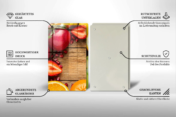 Deska do krojenia Świeże owoce