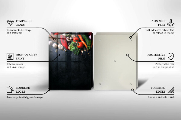 Deska do krojenia Kolorowe warzywa