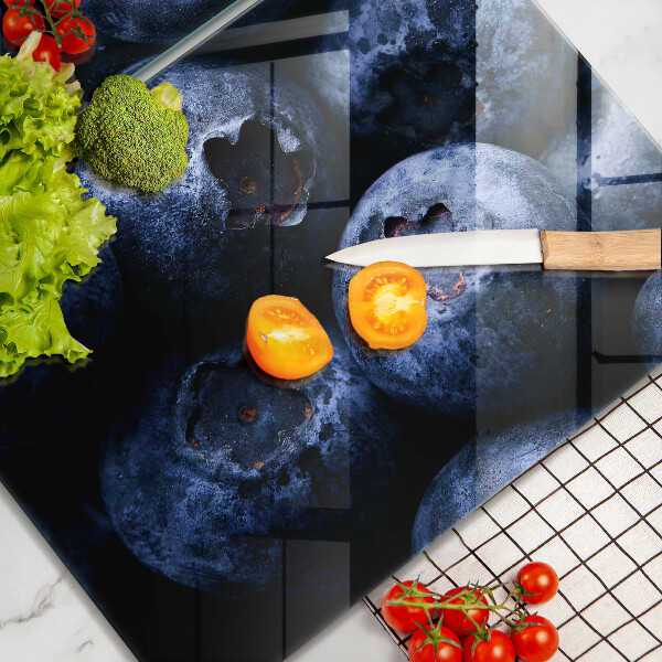 Deska do krojenia Zbliżenie na jagody