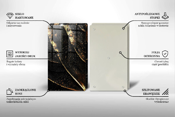 Deska do krojenia Złoty liść