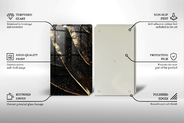 Deska do krojenia Złoty liść