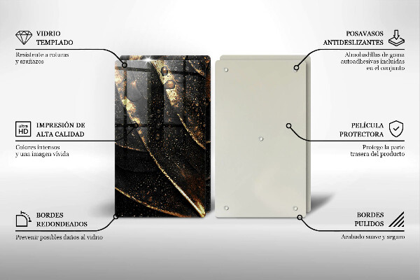 Deska do krojenia Złoty liść