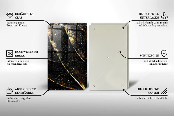 Deska do krojenia Złoty liść