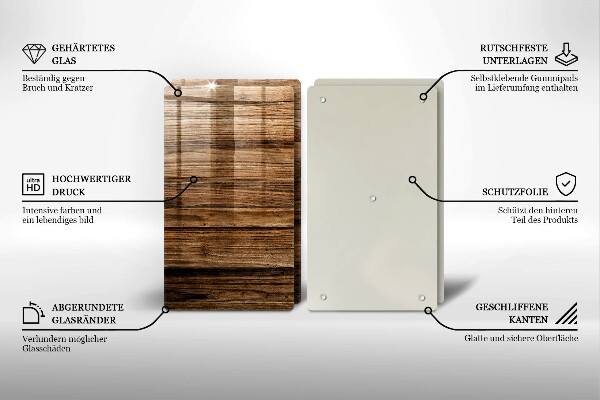 Deska do krojenia Tekstura drewna