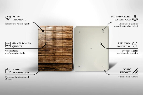 Deska do krojenia Tekstura drewna