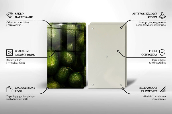 Deska do krojenia Owoce awokado