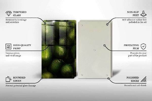 Deska do krojenia Owoce awokado