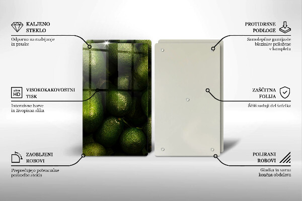 Deska do krojenia Owoce awokado