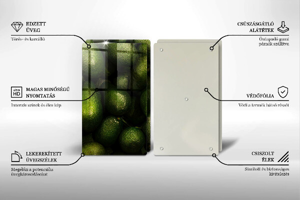 Deska do krojenia Owoce awokado