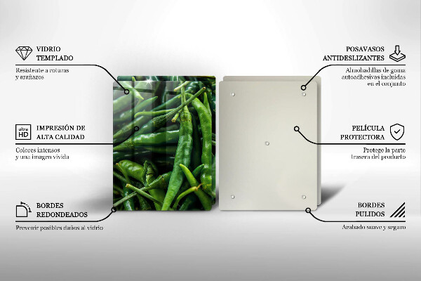 Deska do krojenia Strączki groszek