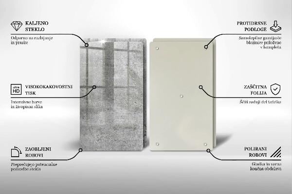 Deska do krojenia Tekstura beton