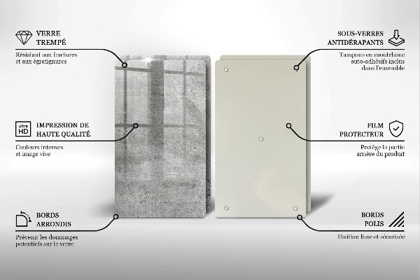 Deska do krojenia Tekstura beton