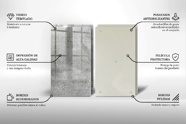 Deska do krojenia Tekstura beton