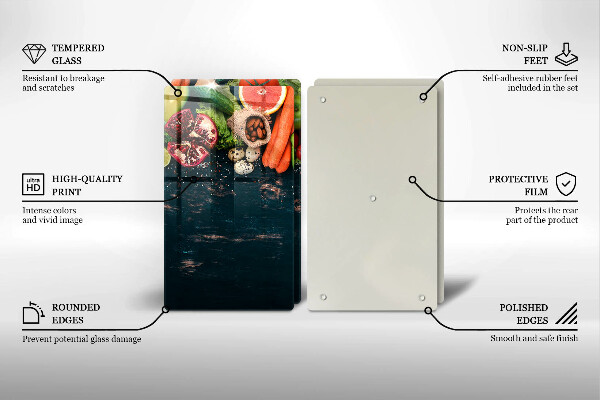 Deska do krojenia Owoce i warzywa