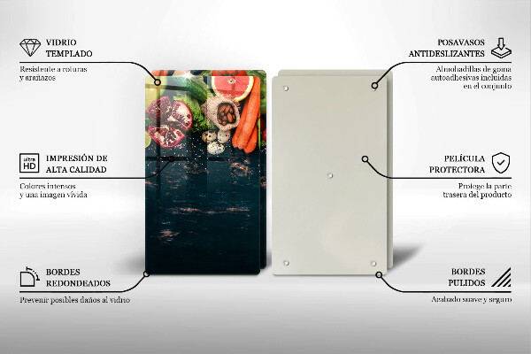 Deska do krojenia Owoce i warzywa