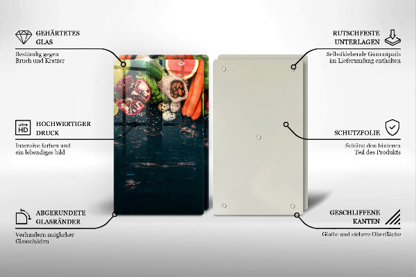 Deska do krojenia Owoce i warzywa