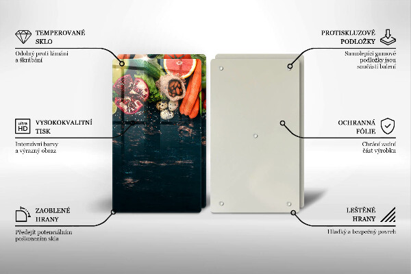 Deska do krojenia Owoce i warzywa