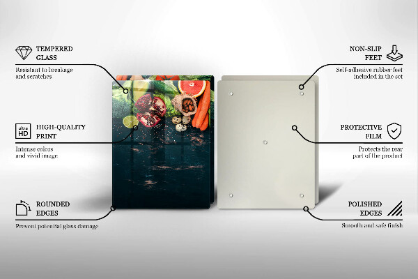 Deska do krojenia Owoce i warzywa