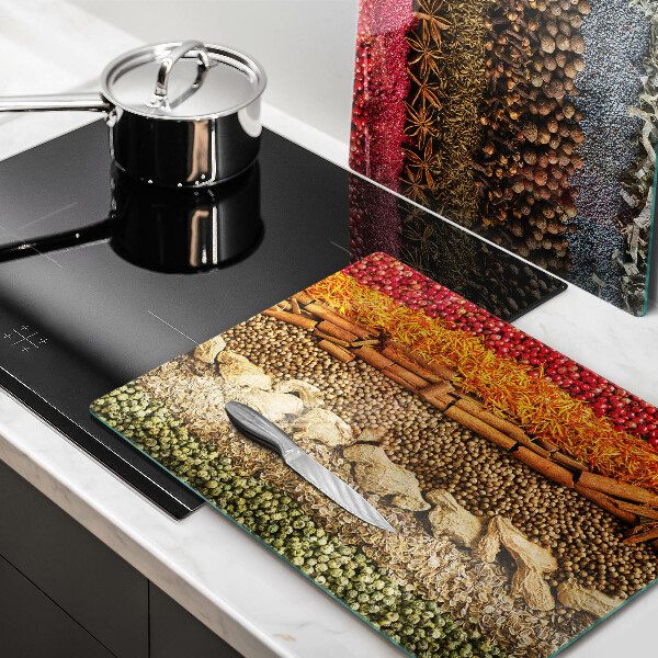 Deska do krojenia Kolorowe przyprawy