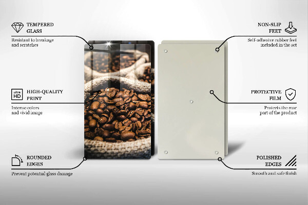 Deska do krojenia Worki ziarna kawy