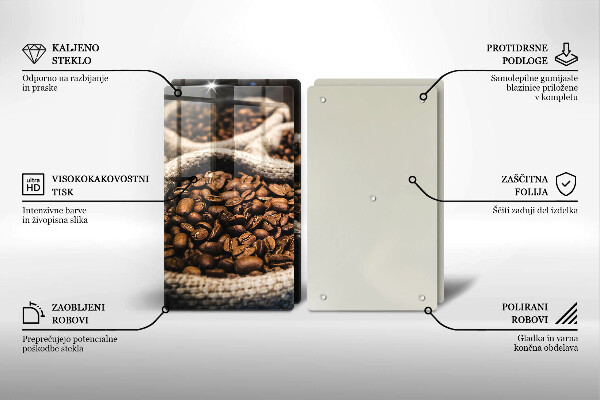 Deska do krojenia Worki ziarna kawy