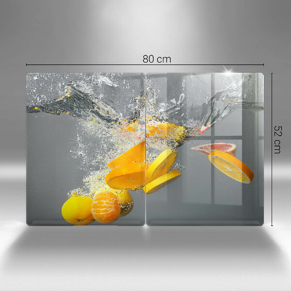 Deska do krojenia Cytryny w wodzie