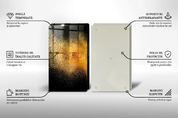 Deska do krojenia Kolorowe przyprawy