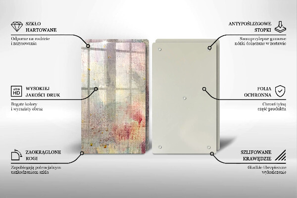 Deska do krojenia Tło tekstura farb