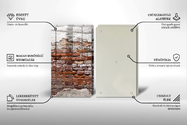Deska do krojenia Stary mur cegły i beton