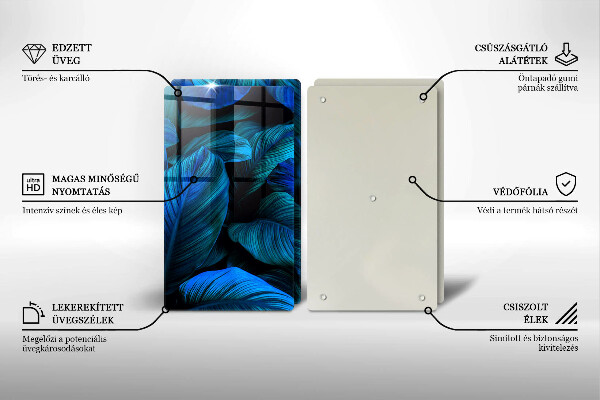 Deska do krojenia Liście roślinność dżungli